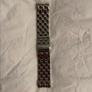Michele 20mm Silver Watch Band